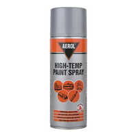 Aerol High Temp Paint Spray Grade- 6351(silver) - Grade: Industrial Grade
