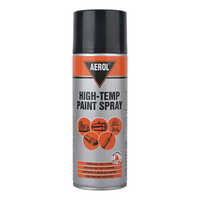 Aerol High-temp Paint Spray,grade- 6352(black) - Grade: Industrial Grade