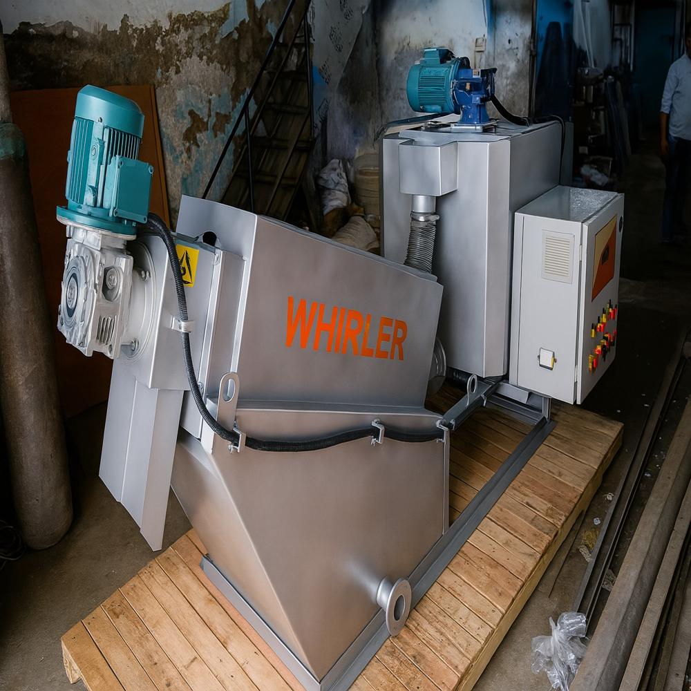 New ETP SS316 Self Cleaning Dewatering Sludge Decanter