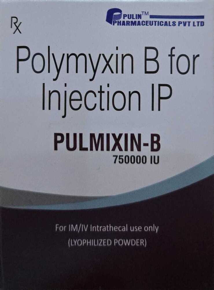 Polymyxin  B 750000 IU for Injection IP