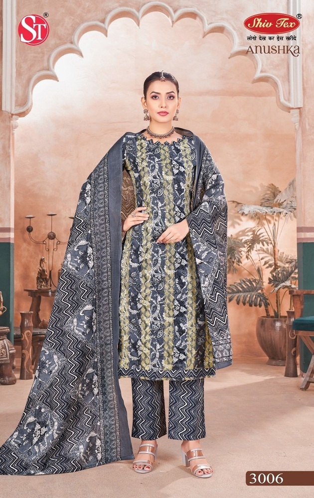St Anushka Vol-3  Dress Material