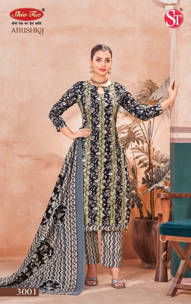 St Anushka Vol-3  Dress Material