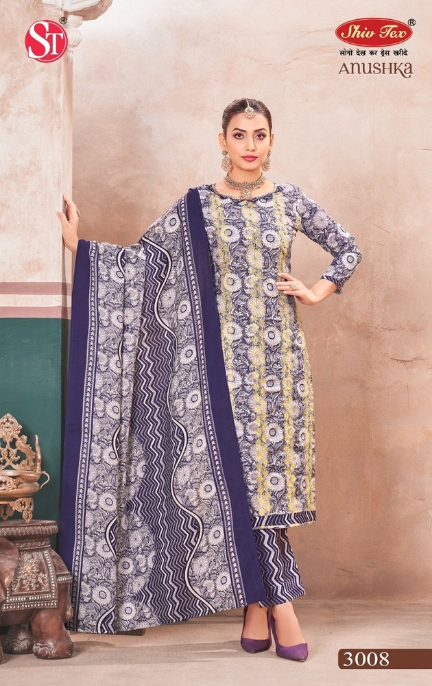 St Anushka Vol-3  Dress Material