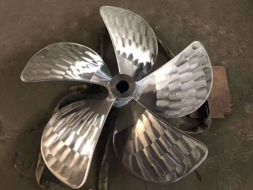 Stainless Steel Boat Propeller Casting - Color: Silver
