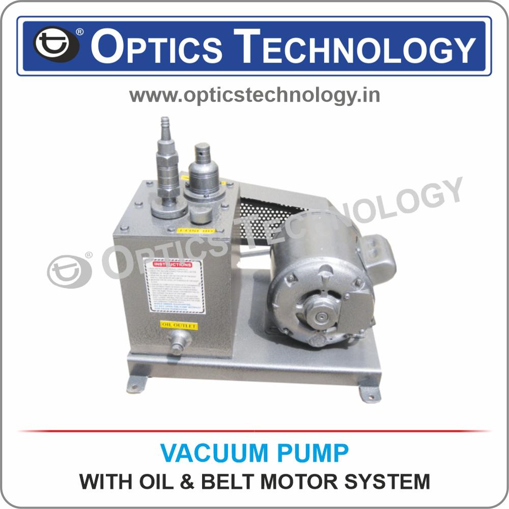 VACUUM PUMP(WITH OIL & BELT MOTOR SYSTEM)