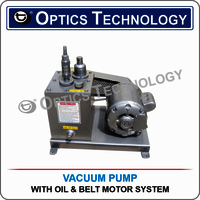 VACUUM PUMP(WITH OIL & BELT MOTOR SYSTEM)