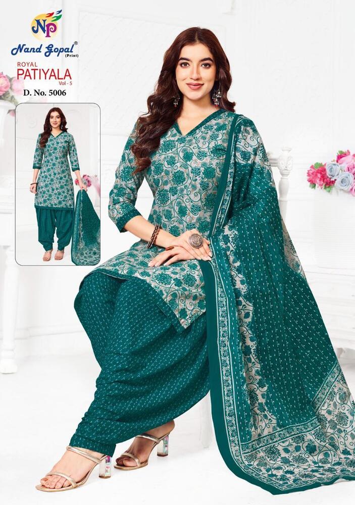 Ng Royal Patiyala Vol-5  Dress Material
