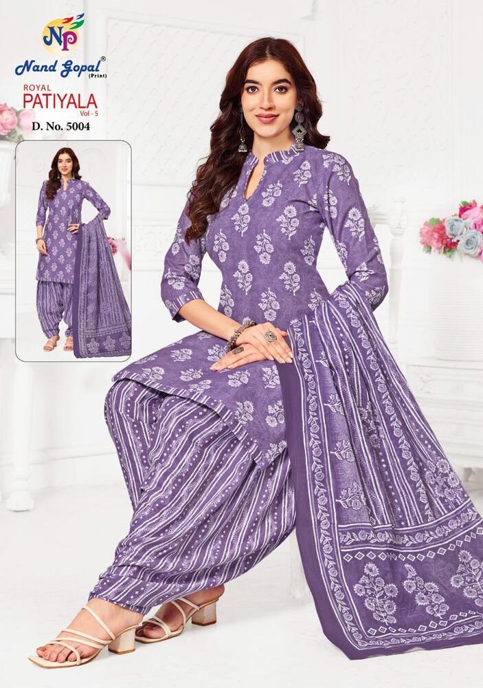 Ng Royal Patiyala Vol-5  Dress Material