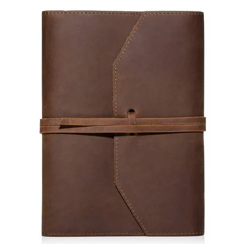Leather Journal Refillable Writing Notebook - Color: Different Available