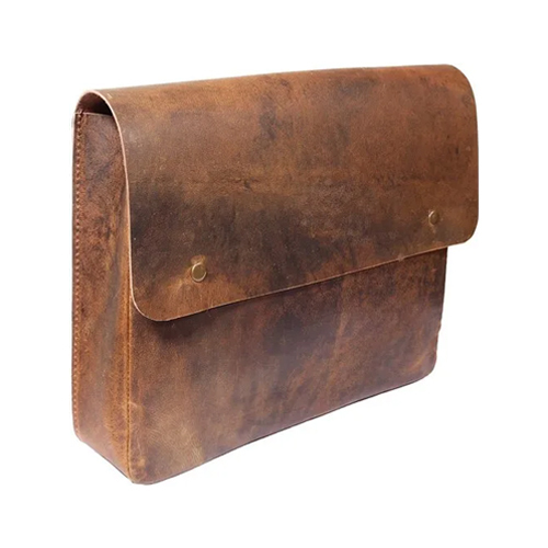 Vintage Leather Folder Document Holder - Color: Different Available