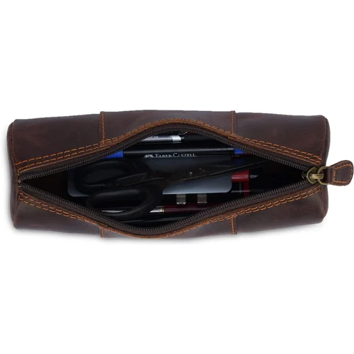 Leather Pencil Case - Color: Various Available