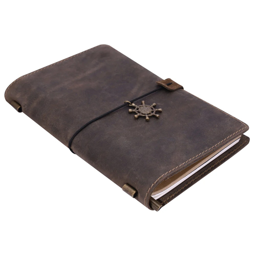 Leather Travel Notebook - Feature: High Quality