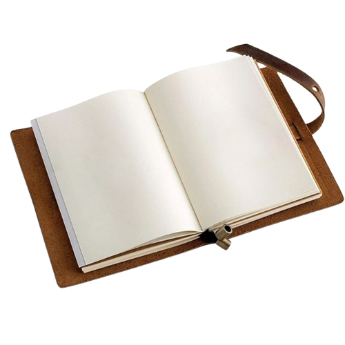 Leather Travel Journal Notebook - Feature: High Quality