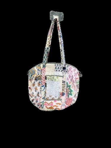 Cotton Assorted Quilted Duffle Tote Bags - Color: Different Available