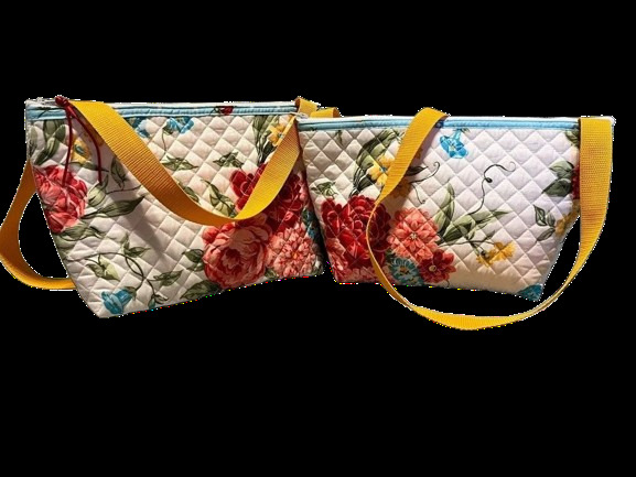 Pioneer Woman Quilted Place Mat Cosmetic Bags - Color: Different Available