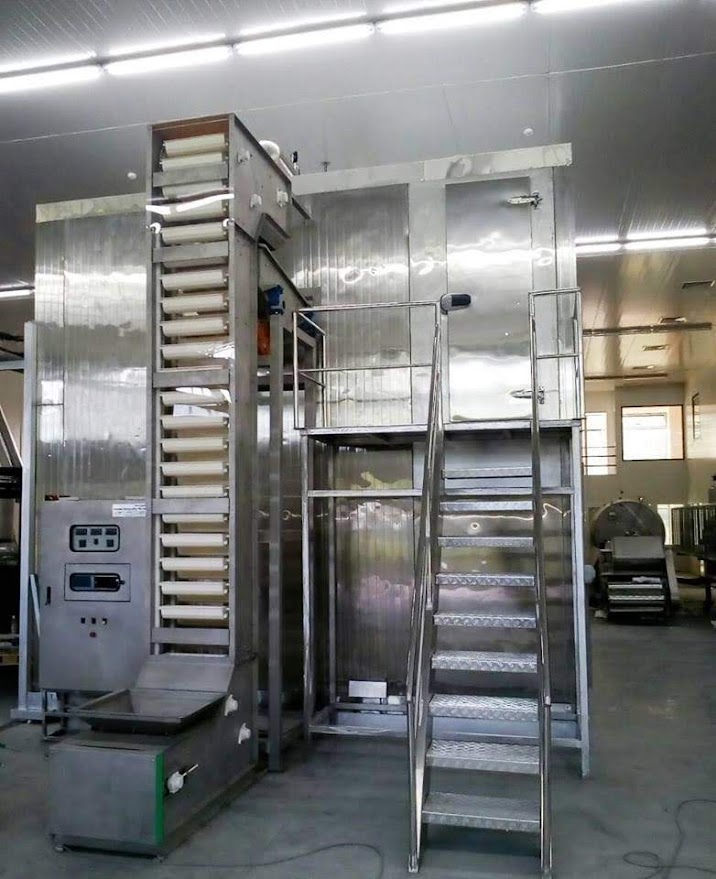 Fluidized Bed Iqf Freezer For Fruits And Vegetables - Capacity: 500 Kg
