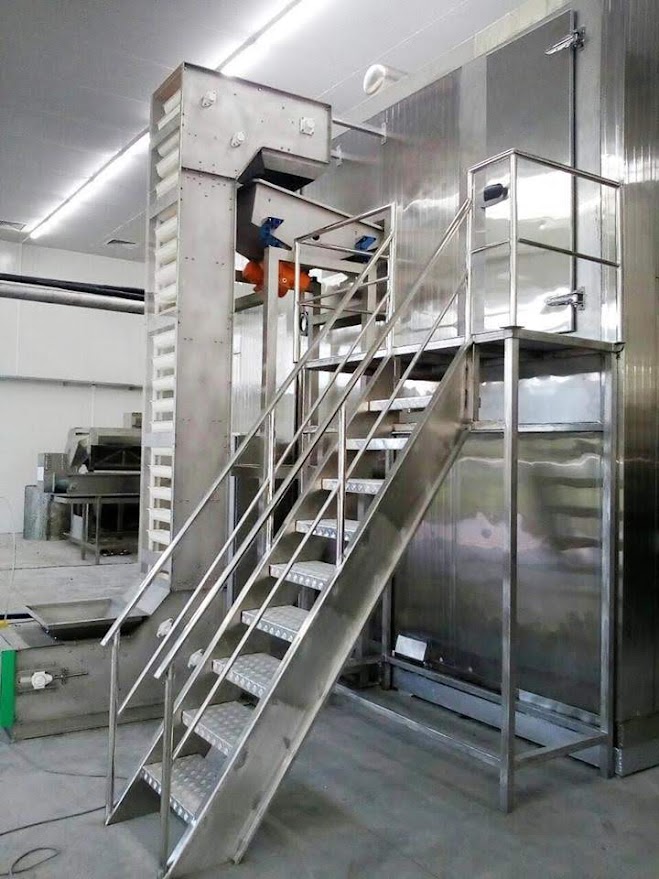 Fluidized Bed IQF Freezer for Fruits and Vegetables