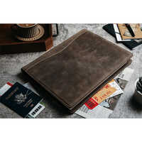 Personalized Leather Portfolio For Gift - Color: Different Available