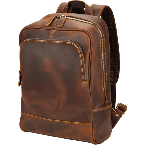 Leather Backpack For Men - Color: Different Available