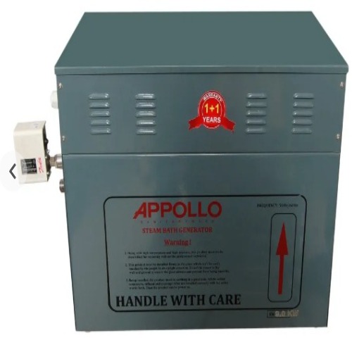 Appollo Steam Bath Generator 7.5 Kw - Color: Grey