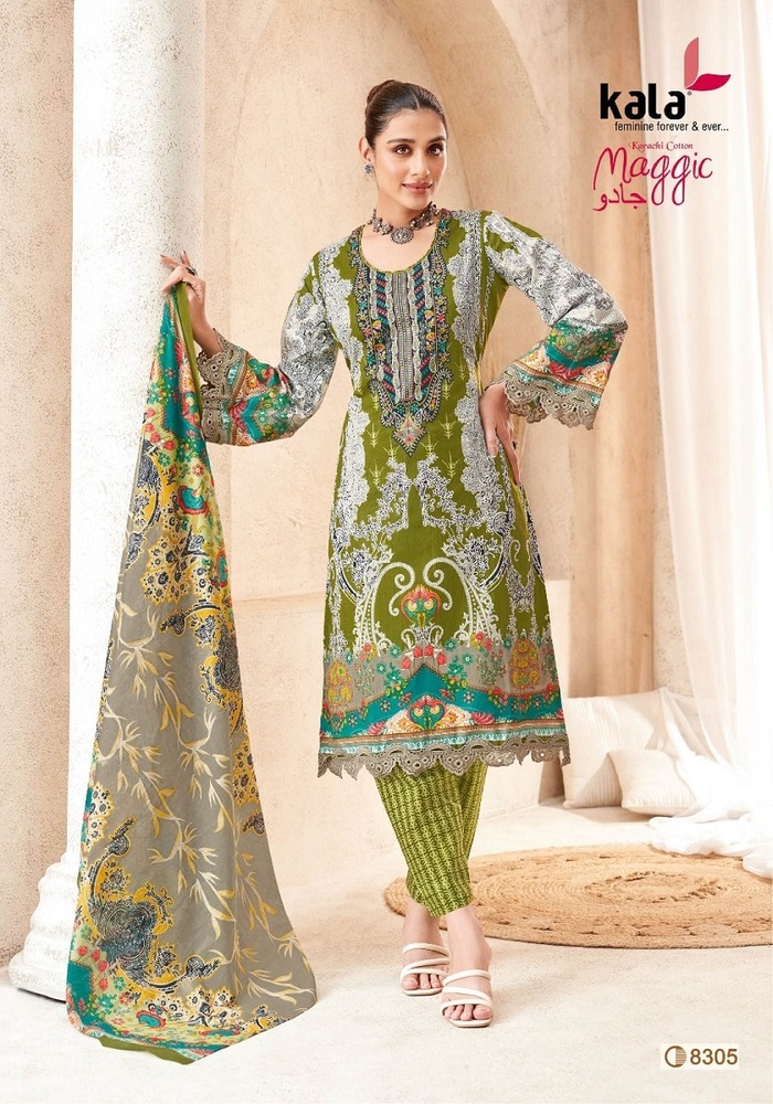 Kala Magic Vol-23 a Dress Material