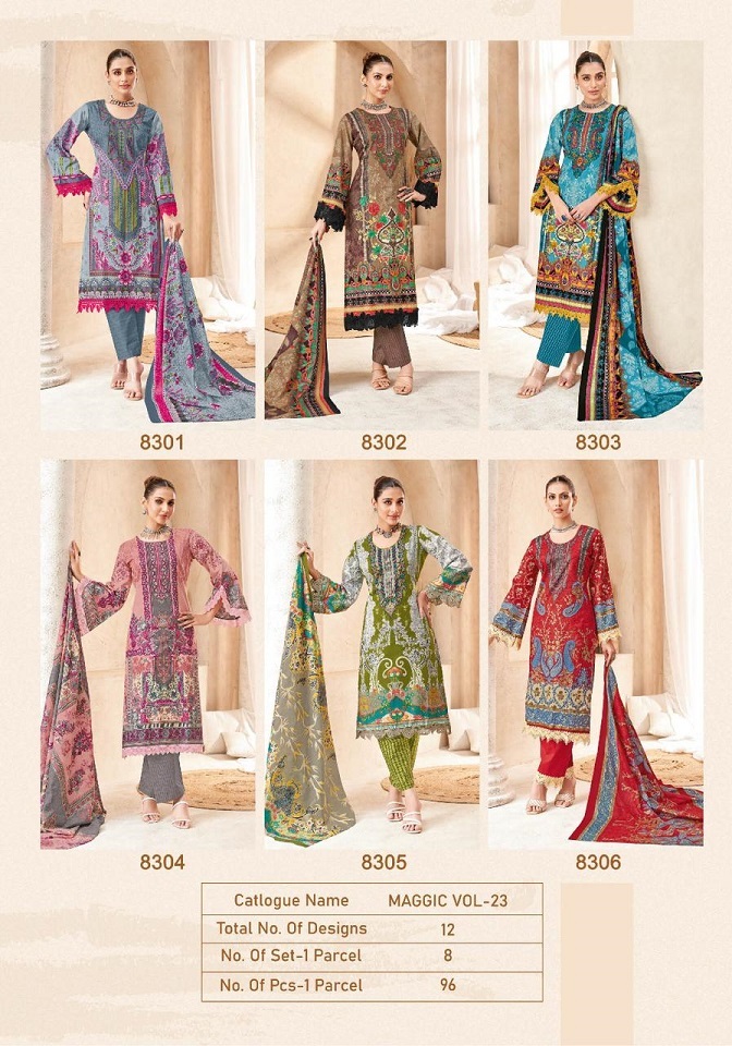Kala Magic Vol-23  Dress Material