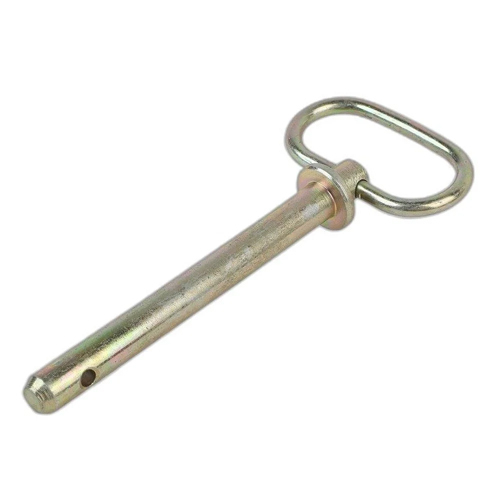 Hitch Pin With R Pin - Color: Golden