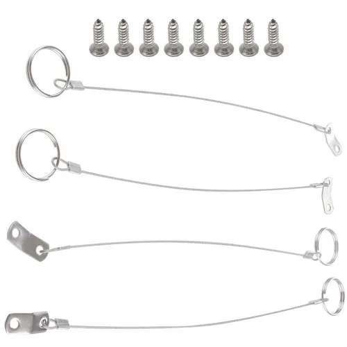 Ss Cord Lanyard - Color: Silver