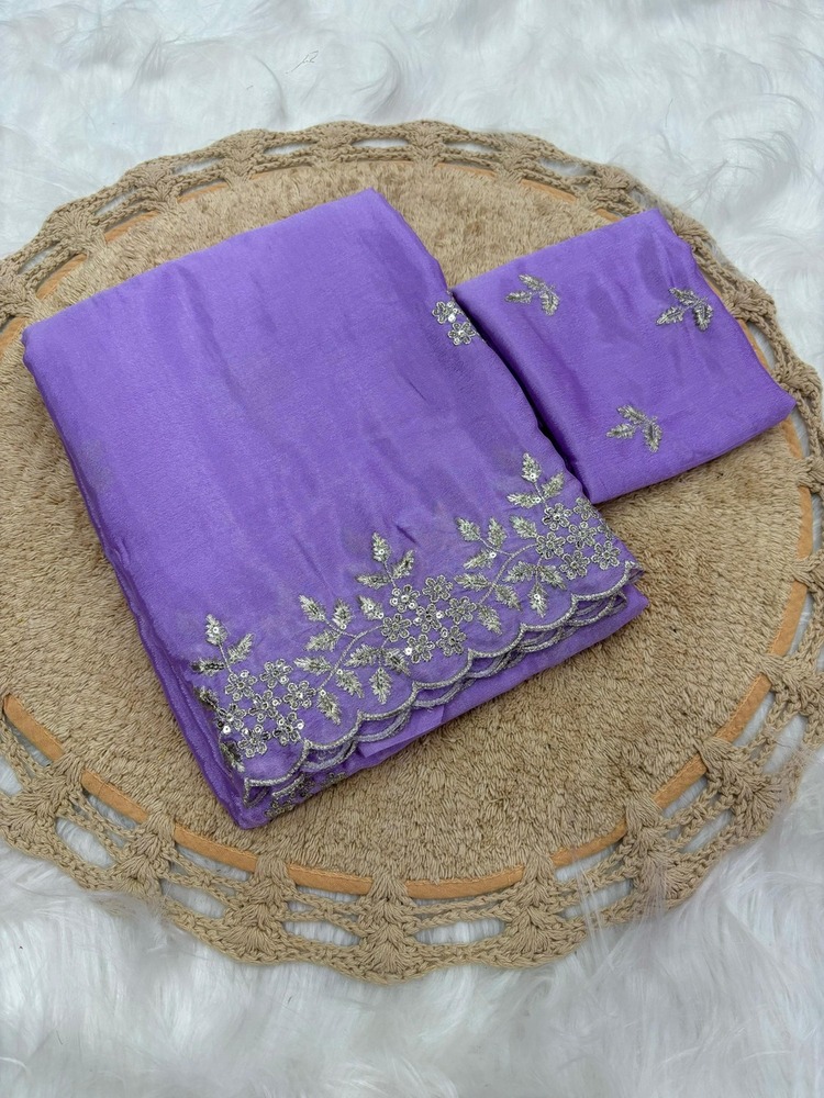 Chinnon Saree - Bust Size: 44 Inch (In)