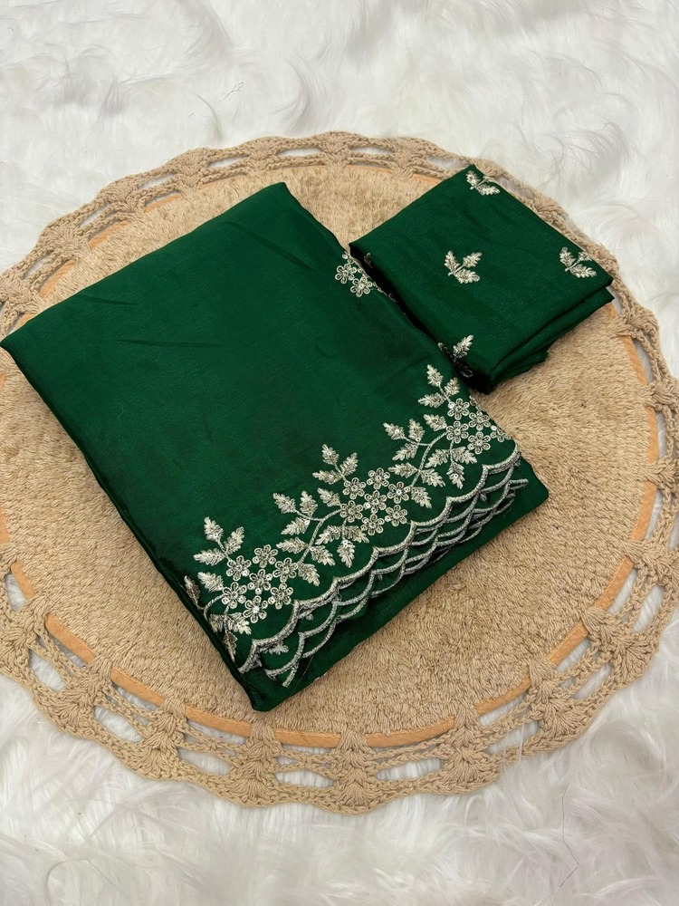 Chinnon Saree - Bust Size: 44 Inch (In)