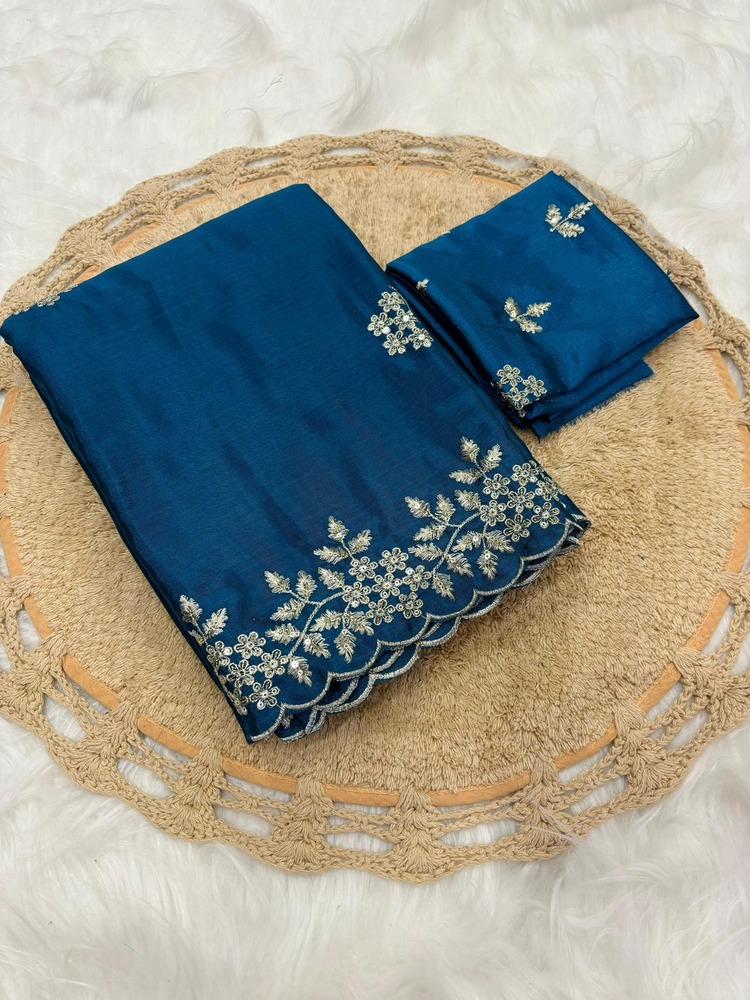 Chinnon Saree - Bust Size: 44 Inch (In)