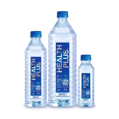 Silver Metallic Water Bottle Label - Color: Multi Colour