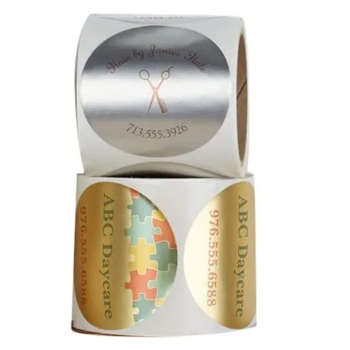 Foil Label Sticker