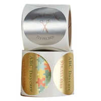 Foil Label Sticker - Color: Different Available