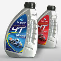 Engine Oil Label Sticker