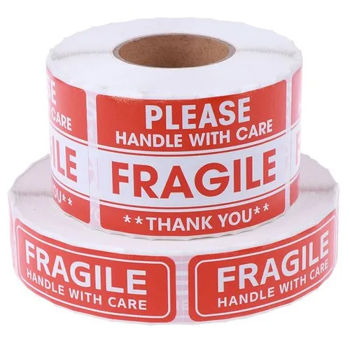 Warning Label Sticker - Color: Multi Colour