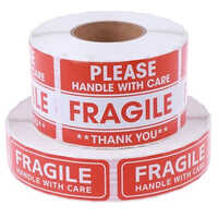 Warning Label Sticker - Color: Multi Colour