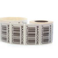 Printed Barcode Label - Color: Multicolor