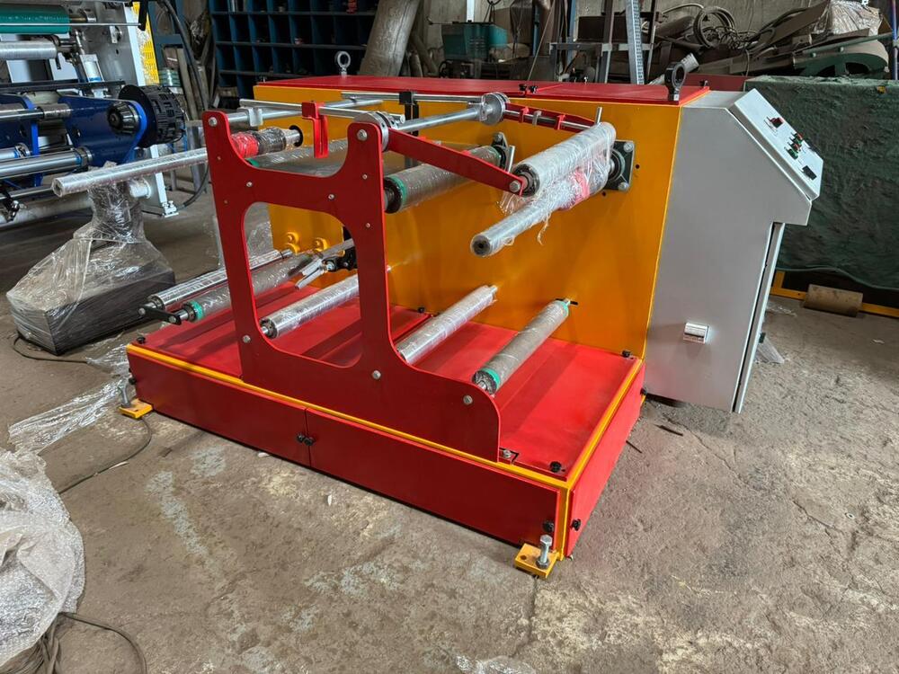 Winder Rewinder Machine for Batch Printing