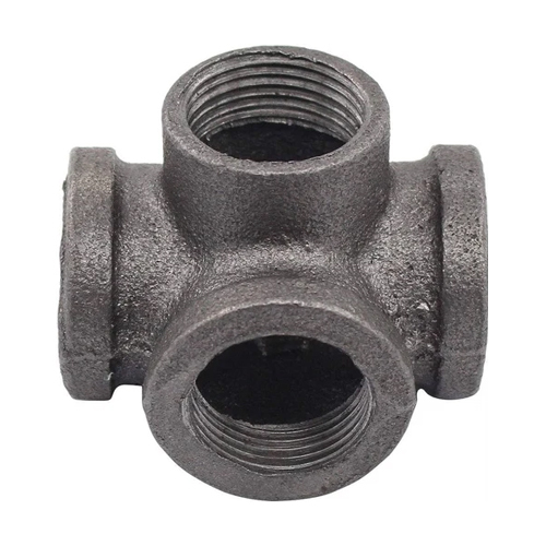 Ductile Iron Cross Socket - Color: Grey