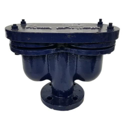 Cast Iron Air Release Valve - Color: Blue