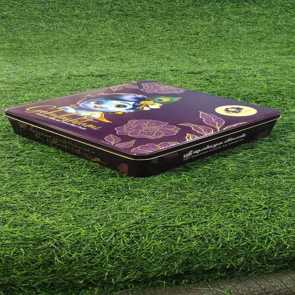 Janamashtami printed tins