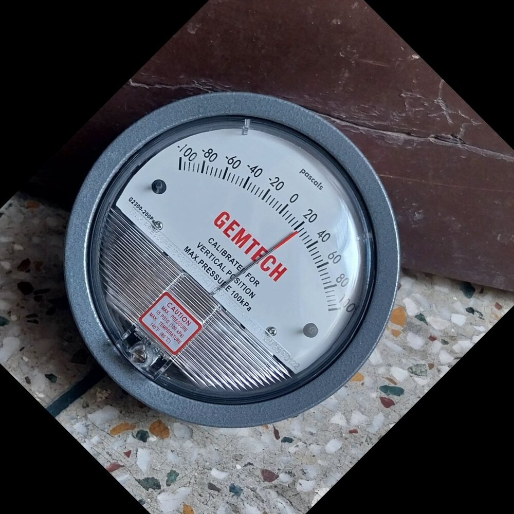 GEMTECH OMEGA DIFFERENTIAL PRESSURE GAUGE Near Upcoming Industrial Area Indore Madhya Pradesh