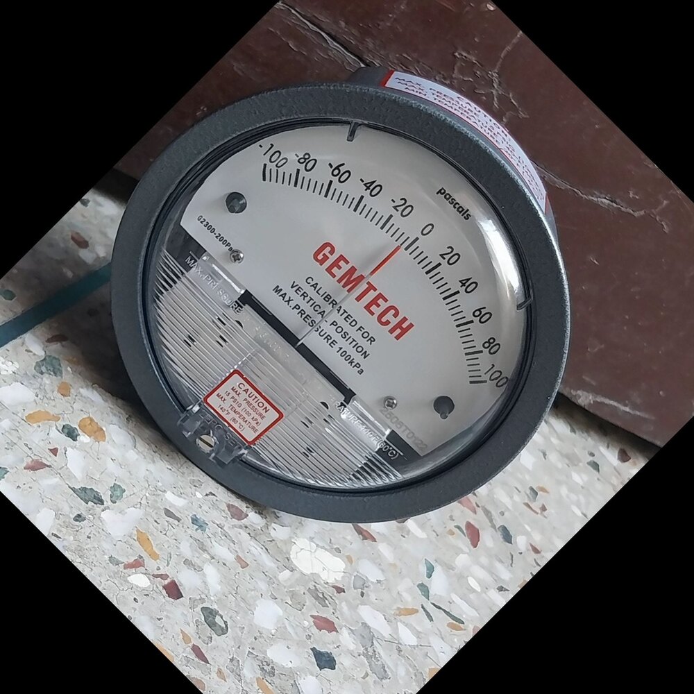 GEMTECH OMEGA DIFFERENTIAL PRESSURE GAUGE Near Upcoming Industrial Area Indore Madhya Pradesh