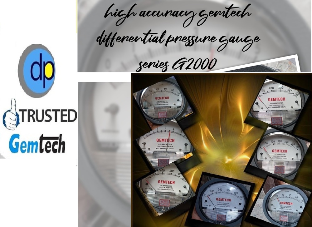 [Popular Brands Across India] - GEMTECH Differential Pressure Gauge wholesale in Chennai