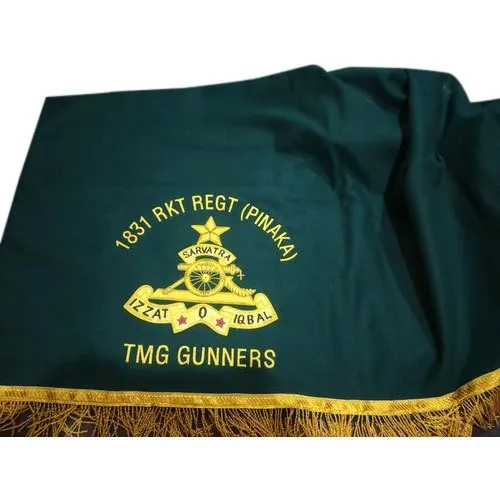 Printed Army Table Mat - Color: Green