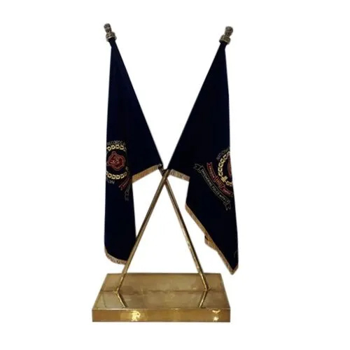 Army Cross Flag Stand - Color: Multi Color