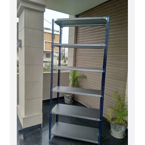 Slotted Angle Rack - Color: Grey & Blue