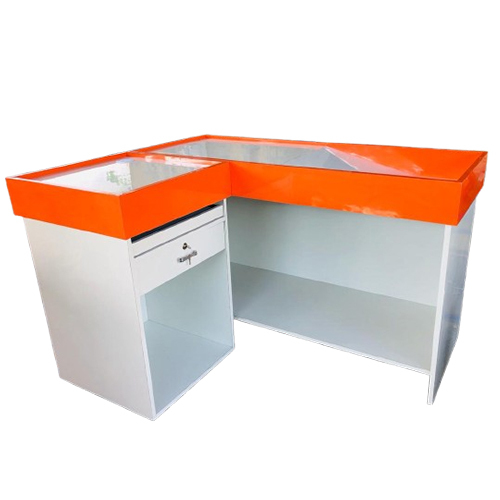 Display Counter - Color: Orange & White