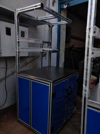 Industrial Aluminum Workbench